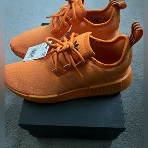 Women’s Adidas NMD_R1 orange size 8 new with box